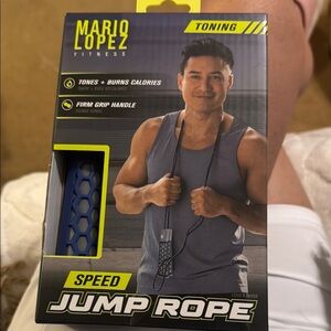 Mario Lopez Fitness Speed Jump Rope